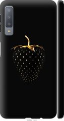 Чехол на Samsung Galaxy A7 (2018) A750F Черная клубника "3585c-1582-7105"