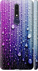 Чехол на Nokia 3.1 Plus Капли воды "3351c-1607-7105"