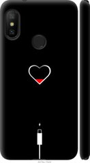Чехол на Xiaomi Redmi 6 Pro Подзарядка сердца "4274c-1595-7105"
