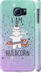 Чехол на Galaxy S6 G920 I'm hulacorn "3976c-80-7105"