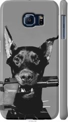 Чехол на Galaxy S6 G920 Доберман "2745c-80-7105"