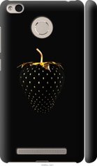 Чехол на Xiaomi Redmi 3s Черная клубника "3585c-357-7105"