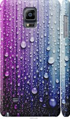 Чехол на Samsung Galaxy Note 4 N910H Капли воды "3351c-64-7105"
