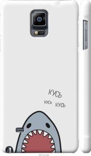 Чехол на Samsung Galaxy Note 4 N910H Акула "4870c-64-7105"