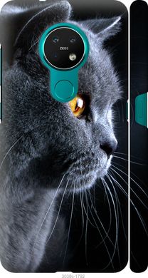 Чехол на Nokia 7.2 Красивый кот "3038c-1792-7105"