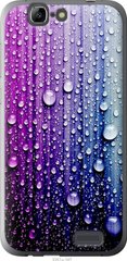 Чехол на Huawei Ascend G7 Капли воды "3351u-147-7105"