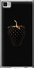 Чехол на Xiaomi Mi3 Черная клубника "3585u-170-7105"