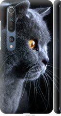 Чехол на Xiaomi Mi 10 Красивый кот "3038c-1860-7105"