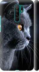 Чехол на Xiaomi Redmi 9 Красивый кот "3038c-2019-7105"