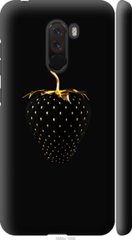 Чехол на Xiaomi Pocophone F1 Черная клубника "3585c-1556-7105"