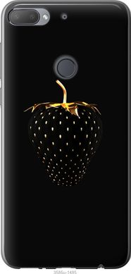 Чехол на HTC Desire 12 Plus Черная клубника "3585u-1485-7105"