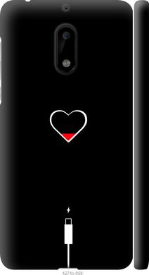 Чехол на Nokia 6 Подзарядка сердца "4274c-898-7105"