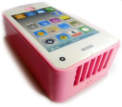 Настольный вентилятор iPhone Розовый (SKD-0746)