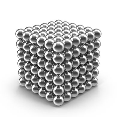 Конструктор-головоломка UTM Neocube 216 шариков Silver