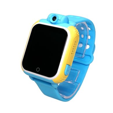 Детские умные смарт часы с GPS Smart Baby Watch Q200 Голубые