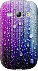 Чехол на Samsung Galaxy Fame S6810 Капли воды "3351u-254-7105"