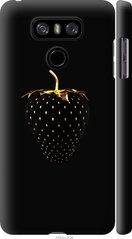 Чехол на LG G6 Черная клубника "3585c-836-7105"
