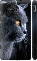 Чехол на Sony Xperia SP M35H Красивый кот "3038c-280-7105"