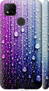 Чехол на Xiaomi Redmi 9C Капли воды "3351c-2035-7105"