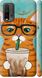 Чехол на Xiaomi Redmi 9T Зеленоглазый кот в очках "4054c-2257-7105"