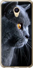 Чехол на Meizu M5s Красивый кот "3038u-776-7105"