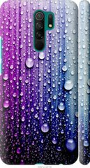 Чехол на Xiaomi Redmi 9 Капли воды "3351c-2019-7105"