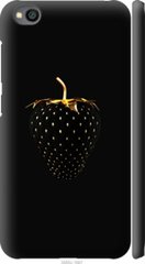 Чехол на Xiaomi Redmi Go Черная клубника "3585c-1667-7105"