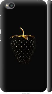 Чехол на Xiaomi Redmi Go Черная клубника "3585c-1667-7105"