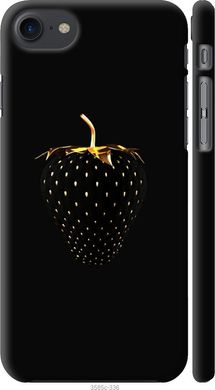 Чехол на iPhone SE 2020 Черная клубника "3585c-2013-7105"