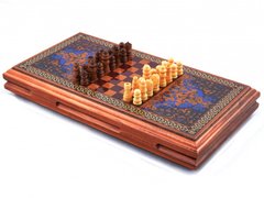 Игровой набор 3 в 1 Нарды, Шахматы, Шашки (730A)