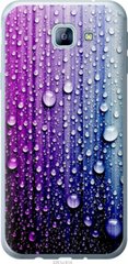 Чехол на Samsung Galaxy A8 (2016) A810 Капли воды "3351u-614-7105"