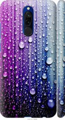 Чехол на Xiaomi Redmi 8 Капли воды "3351c-1806-7105"
