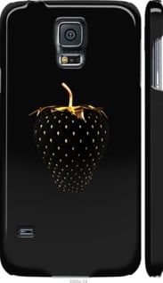 Чехол на Galaxy S5 g900h Черная клубника "3585c-24-7105"