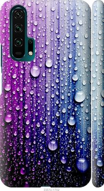 Чехол на Huawei Honor 20 Pro Капли воды "3351c-1702-7105"
