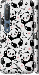 Чехол на Xiaomi Mi 10 Pro Панды "4318c-1870-7105"