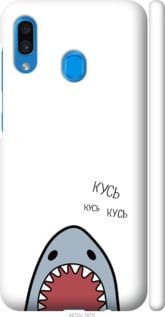Чехол на Samsung Galaxy A20 2019 A205F Акула "4870c-1761-7105"