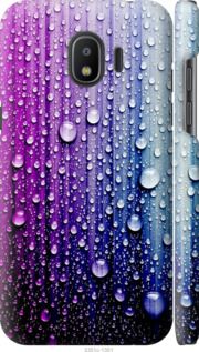 Чехол на Samsung Galaxy J2 2018 Капли воды "3351c-1351-7105"