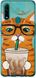 Чехол на Oppo A31 Зеленоглазый кот в очках "4054u-1074-7105"