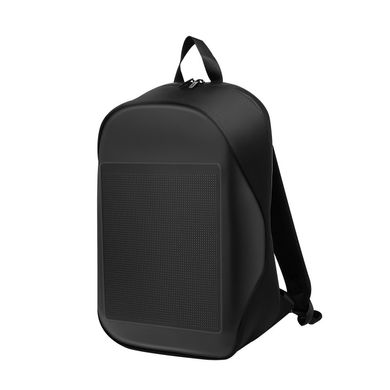 Рюкзак Антивор для ноутбука c LED экраном Biosled B-Rro Водонепроницаемый Wi-Fi USB 24 л Black