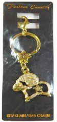 Брелок металлический Fashion Jewelry Овен Золотистый (SKD-0496)
