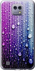 Чехол на LG X Cam K580 Капли воды "3351u-1028-7105"