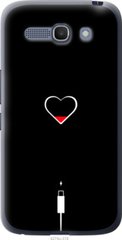 Чехол на Alcatel One Touch POP C9 Подзарядка сердца "4274u-319-7105"