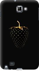 Чехол на Samsung Galaxy Note i9220 Черная клубника "3585u-316-7105"