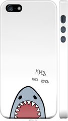 Чехол на Apple iPhone 5 Акула "4870c-18-7105"