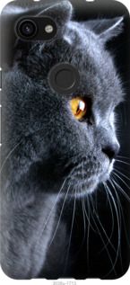 Чехол на Google Pixel 3a XL Красивый кот "3038u-1713-7105"