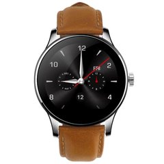 Умные смарт часы Smart Watch K88h Kоричневая кожа