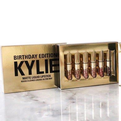 Набор матовых жидких помад Kylie Birthday Edition из 6 штук! АКЦИЯ!