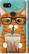 Чехол на Google PixeL 2 XL Зеленоглазый кот в очках "4054c-1643-7105"