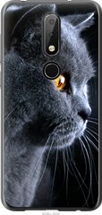 Чехол на Nokia 6.1 Plus Красивый кот "3038u-1539-7105"