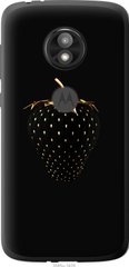 Чехол на Motorola Moto E5 Play Черная клубника "3585u-1429-7105"